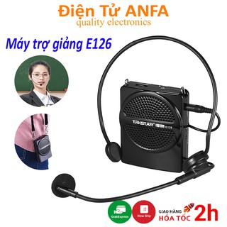 Máy trợ giảng Takstar E126 có dây, loa mic chuẩn to hỗ trợ giọng nó trong hướng dẫn, giảng bài