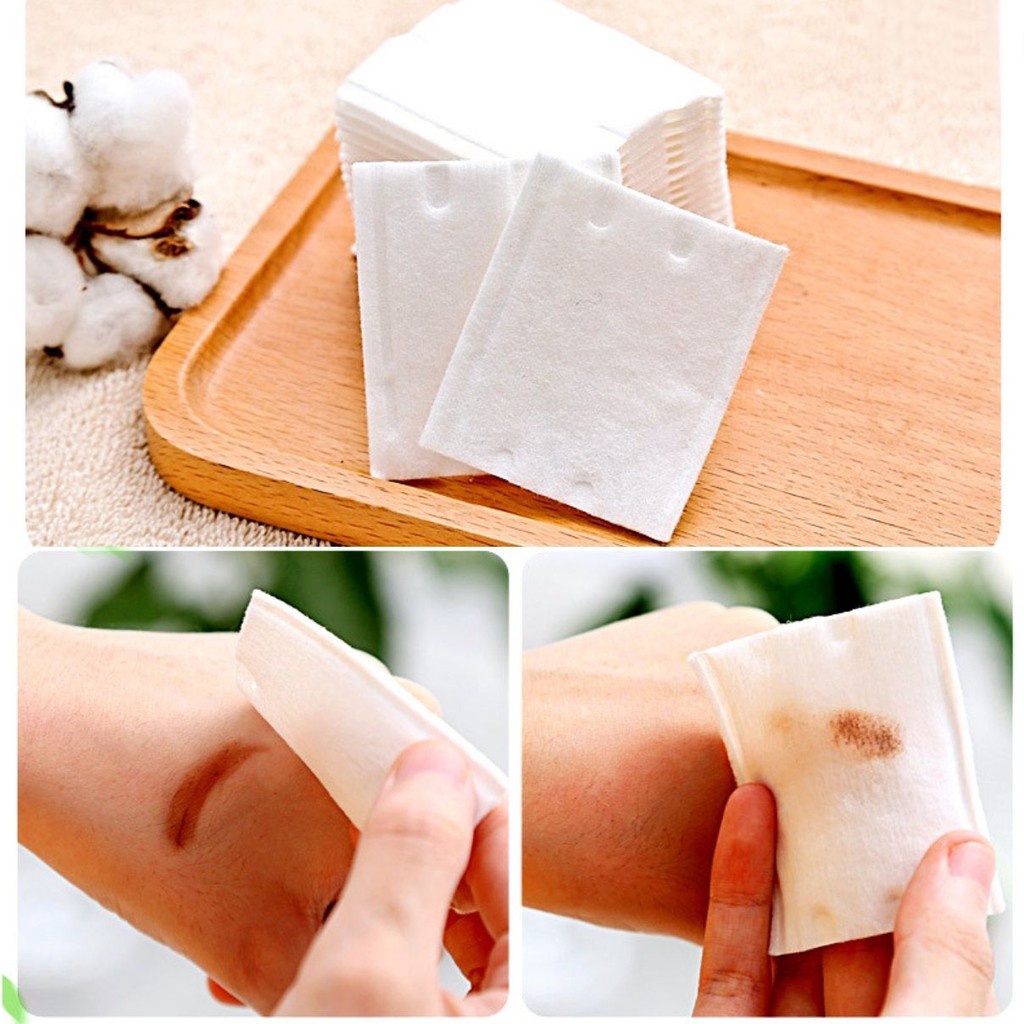 Bông tẩy trang COTTON PADS FM TÚI 222 miếng 3 lớp - Làm sạch lớp trang điểm makeup hiệu quả