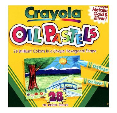 HỘP 28 BÚT SÁP DẦU CRAYOLA OIL PASTELS