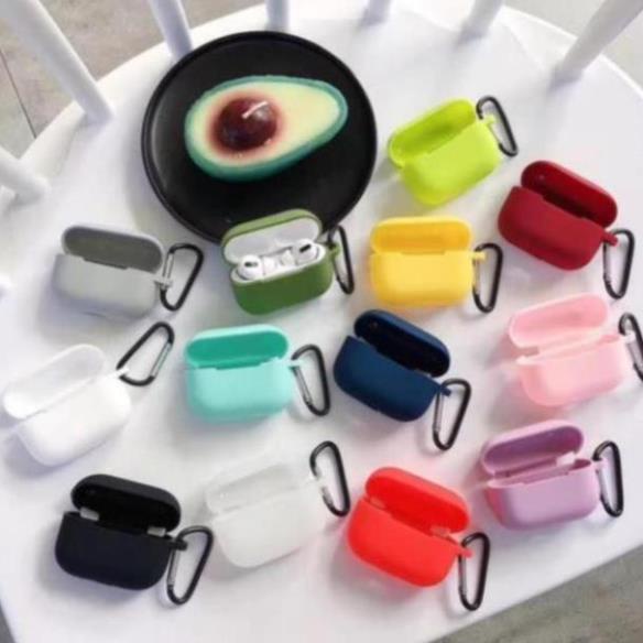 Case Airpods 2/1/3/Pro Inpods i12 Vỏ Bao Đựng Bảo Vệ Ốp Tai Nghe, Sillicone Trơn Dẻo Chống Bám Bẩn