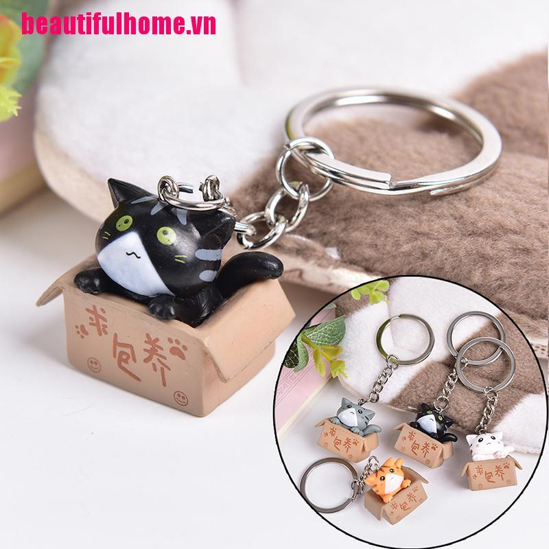 Chìa Khóa Mèo Hoạt Hình Dễ Thương