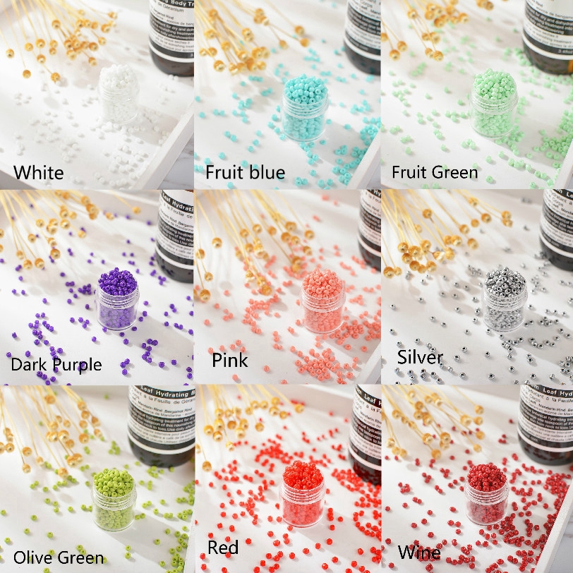 Túi 250 / 150 Hạt Xâu Chuỗi Bằng Sứ 4mm Dùng Để Làm Đồ Trang Sức Thủ Công