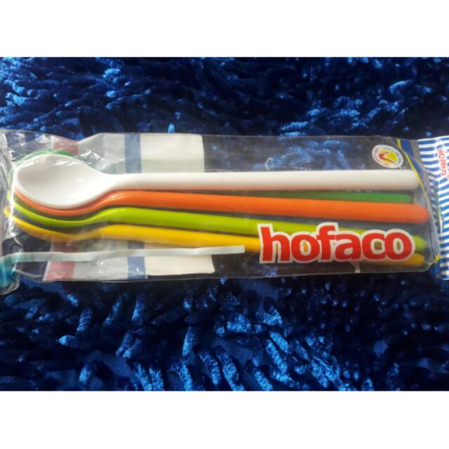 Thìa cán dài Hofaco cho bé