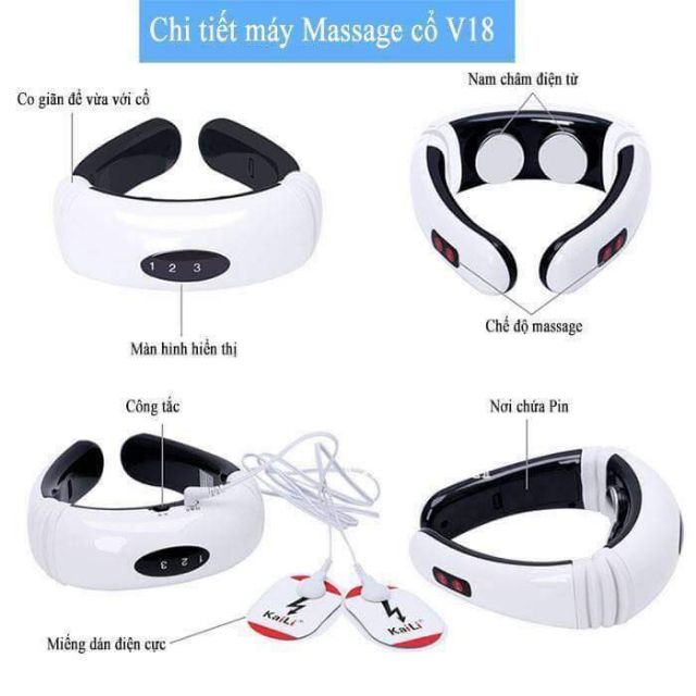 Máy  massage  cổ v18