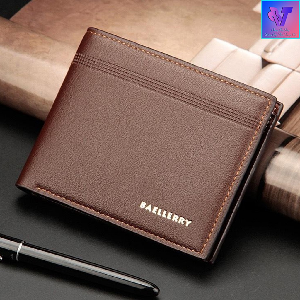 Ví Ngang Nam Da Đẹp Nhiều Ngăn Tiện Dụng Chất Da Bền Đẹp Không Nổ Da Ví Gập Nam Bóp Tiền Nam Bóp Da Ví Da  [Freeship] | BigBuy360 - bigbuy360.vn