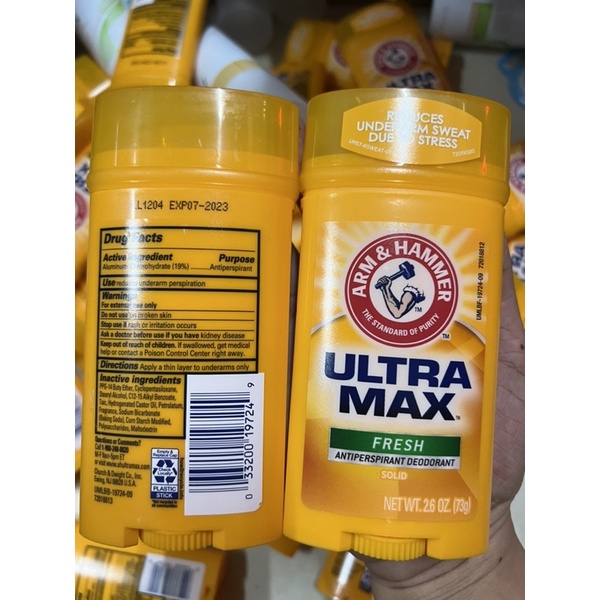 Lăn khử mùi Ultra Max ARM &amp; HAMMER