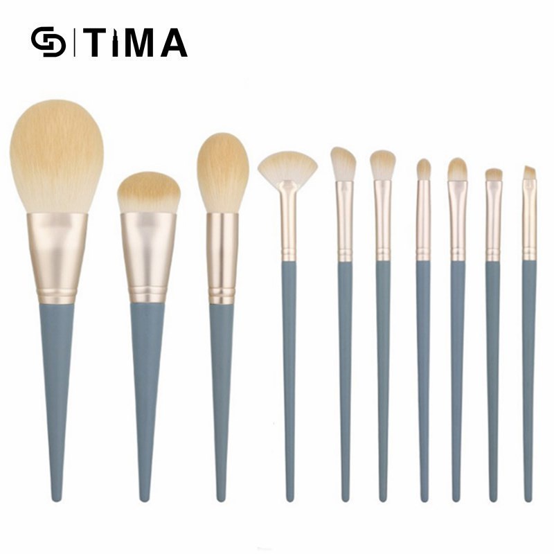 Set 10 cọ trang điểm GDTIMA chuyên dụng cho mặt cao cấp