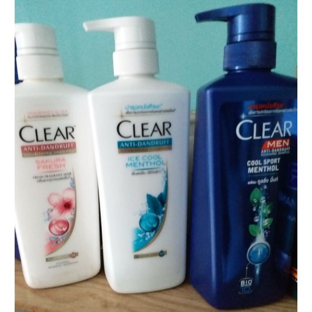 1 chai Dầu gội clear thái lan chai 480ml