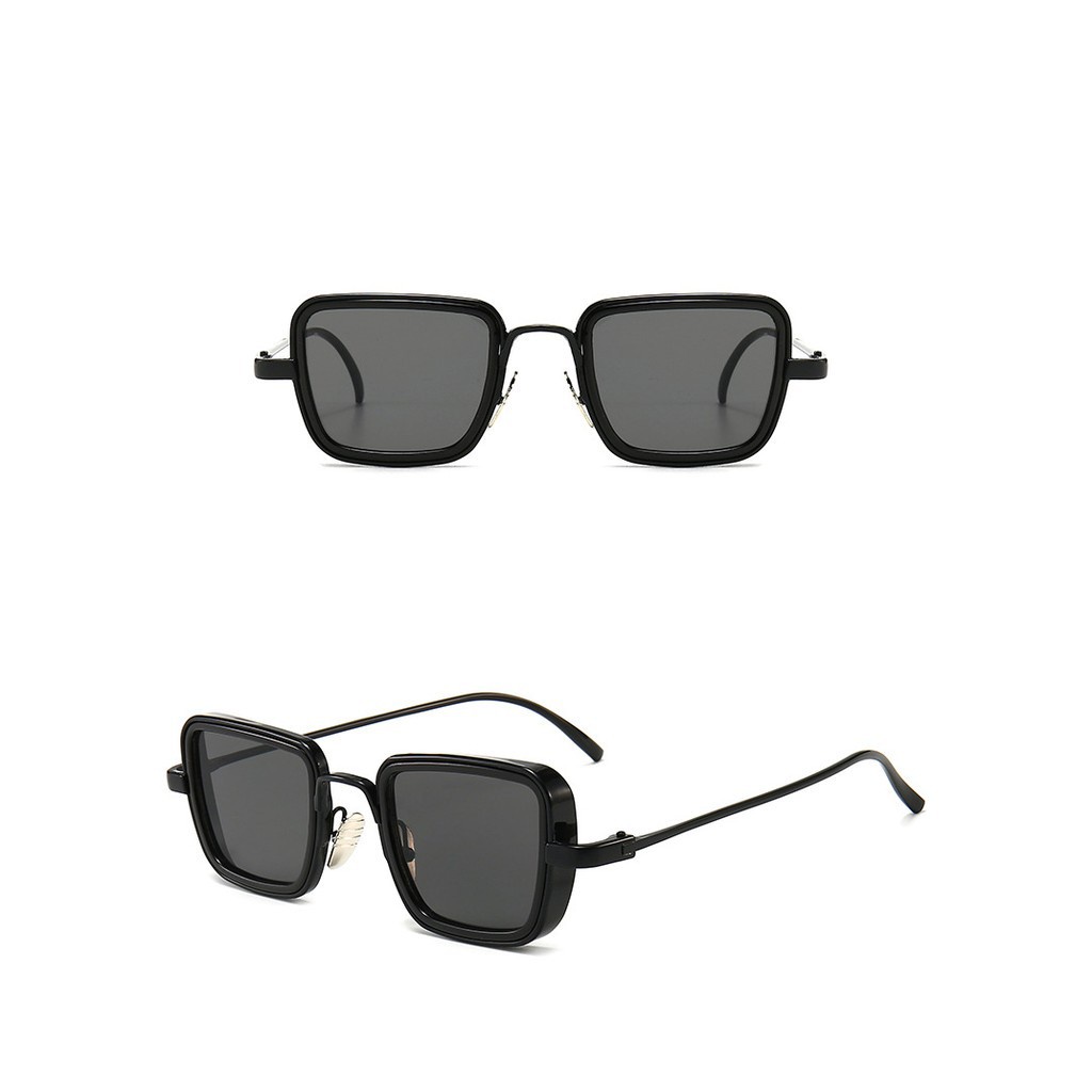 Kính Mát Gọng Kim Loại Dày Chống Tia Uv Phong Cách Retro Thời Trang | BigBuy360 - bigbuy360.vn