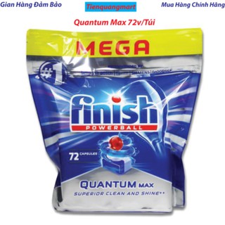 Finish quantum Max 72v/túi - Xuất xứ châu âu