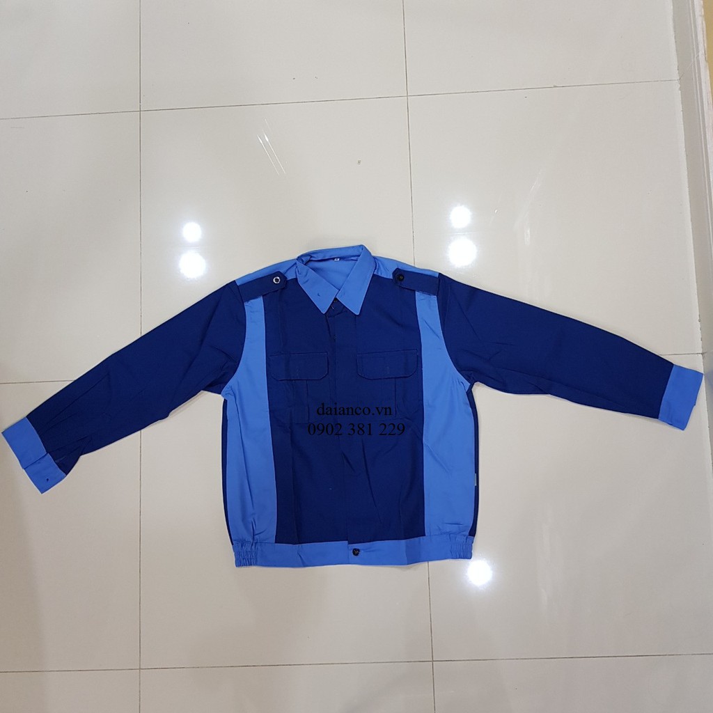 Quần áo kỹ sư, quần áo công nhân vải Pangrim Hàn Quốc DA04