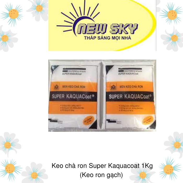 Keo chà ron Super KaquaCoat 1kg (Keo ron gạch)