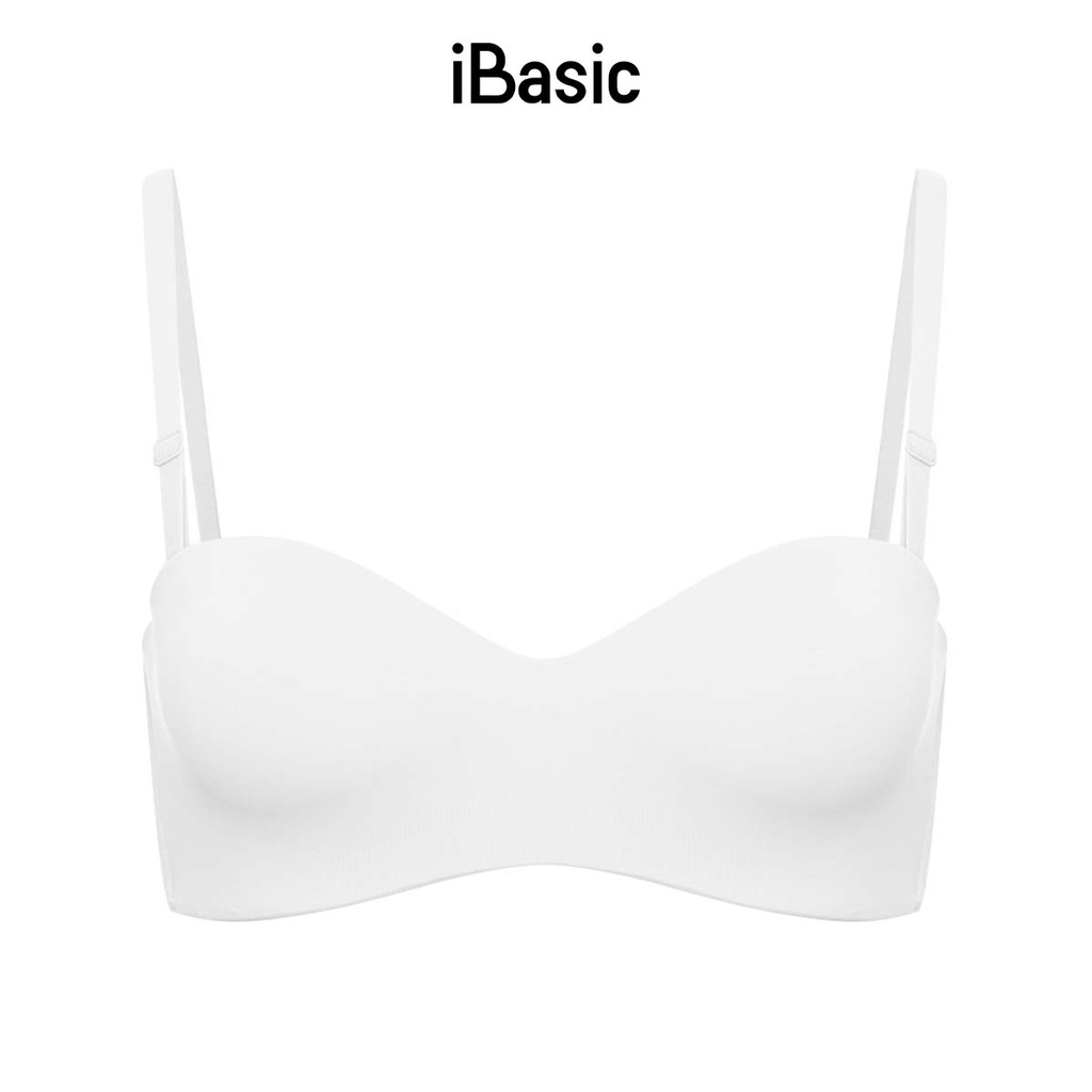 [MUA 2 GIẢM 30% - MUA 3 GIẢM 40%] Áo ngực không gọng mút mỏng cup ngang iBasic BRAY053