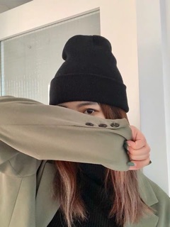 Mũ len , mũ beanie trơn