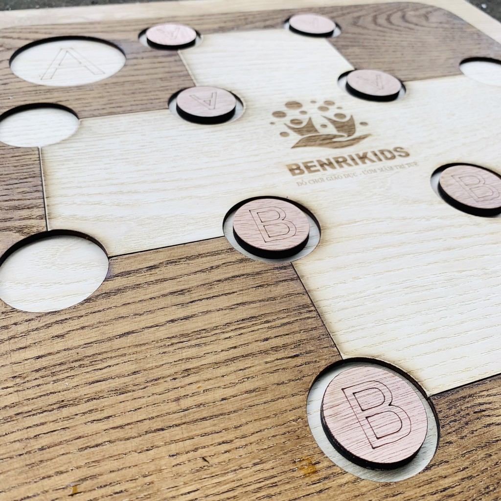 Boardgame Bộ Cờ Cơm Canh Rau Muống Bằng Gỗ- Trò Chơi Dân Gian Giải Trí Cho Cả Gia Đình