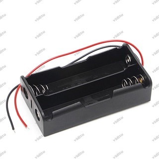 Khay pin 18650 2cell nối tiếp - đế 2 cell pin 18650 nối tiếp có dây - 2s 18650 case