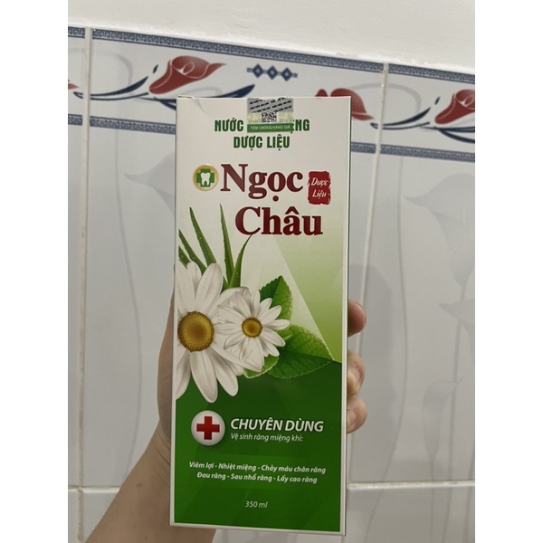 Nước súc miệng dược liệu Ngọc Châu