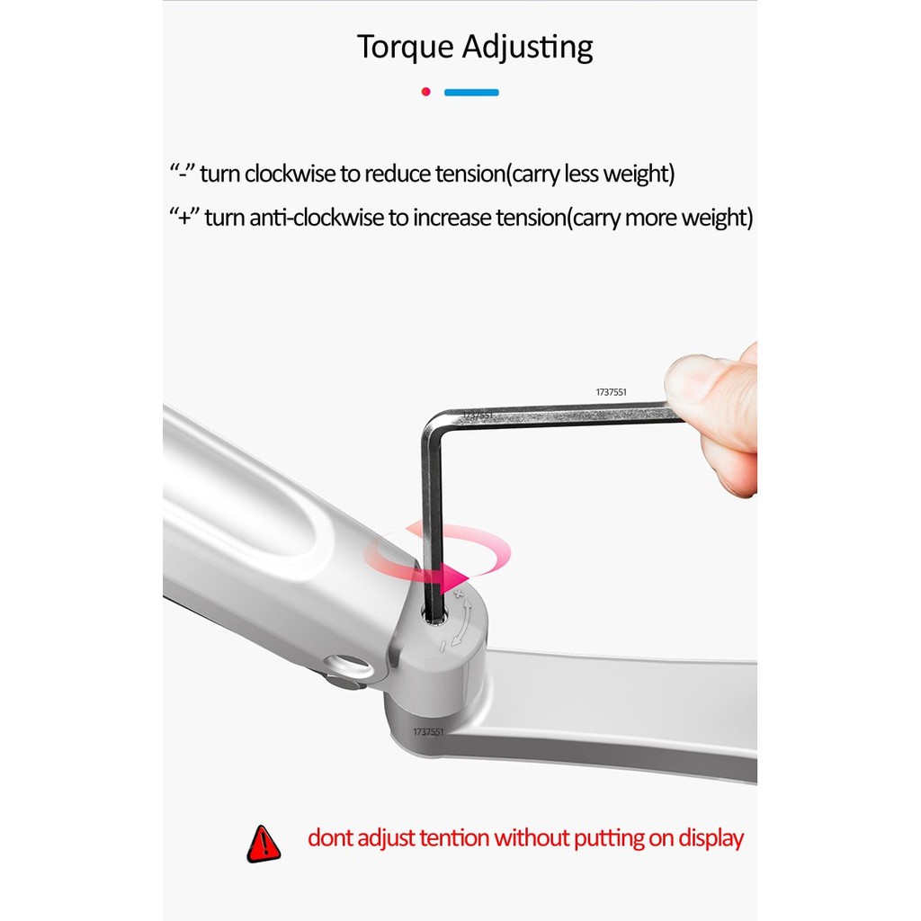 [Mã 1511ELSALE hoàn 7% đơn 300K] Giá Treo 2 Màn Hình NB-H180 22-32 Inch New 2021 Gắn Bàn Xoay 360 Độ | BigBuy360 - bigbuy360.vn