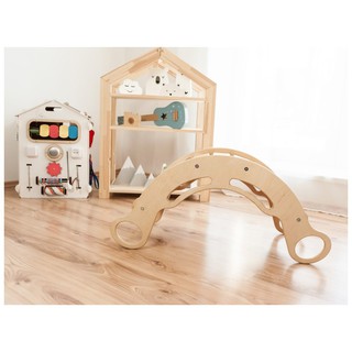 Xích đu bập bênh gỗ - Ngựa bập bênh gỗ