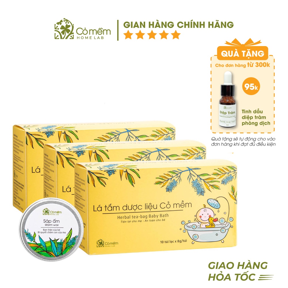 Combo Chăm Sóc Bé Yêu Cỏ Mềm