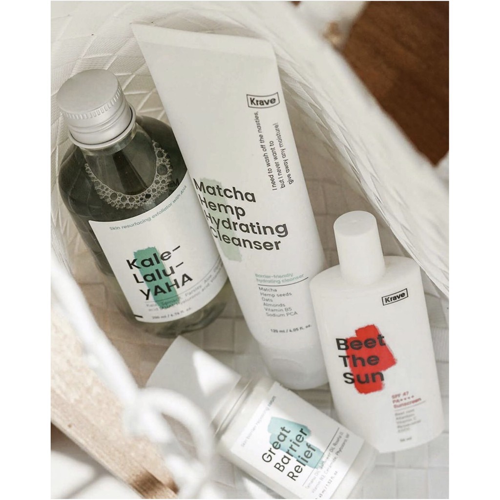 Toner tẩy da chết hoá học AHA Krave Kale-Lalu-YAHA | BigBuy360 - bigbuy360.vn