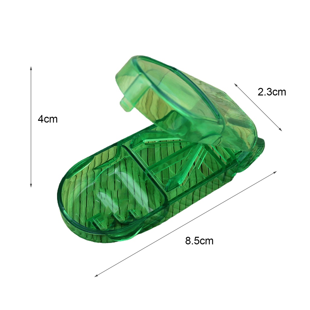 [Hàng mới về] Hộp đựng thuốc bằng nhựa tiện lợi