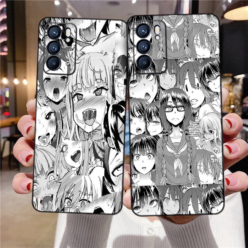 Ốp Điện Thoại Mềm Hình Cô Gái Anime Cho OPPO A5 / A9 2020 A5S A12 A15 A16 A52 A94