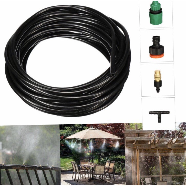 Bộ KIT Phun Sương Tưới Cây 20 Béc Bằng Đồng Tưới Lan, Cây Cảnh