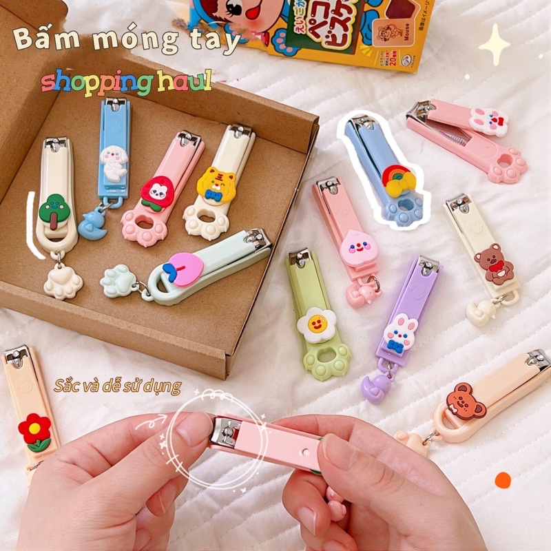 Đồ Cắt Móng Tay Móng Chân Hoạt Hình Dễ Thương, Đồ Cắt Móng Tay Móng Chân Kute Nhiều Mẫu - Michi.house