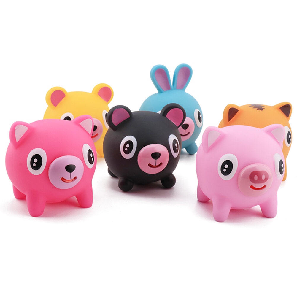 Đồ Chơi Bóng Mềm Y100 Hình Động Vật Vui Nhộn Giải Tỏa Căng Thẳng Cho Bé