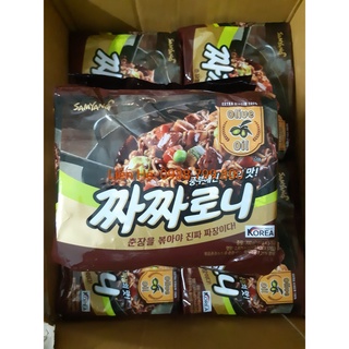 MÌ TRỘN TƯƠNG ĐEN Dầu Oliu SAMYANG 140g HÀN QUỐC