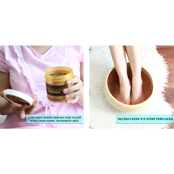 Muối ngâm chân thảo mộc giảm đau nhức, thư giãn cơ thể Wonmom 350g