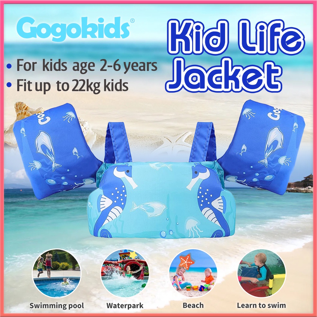 Áo Phao Cứu Hộ Có Cánh Và Dây Đeo Vai Cho Trẻ Sơ Sinh 13-23Kg