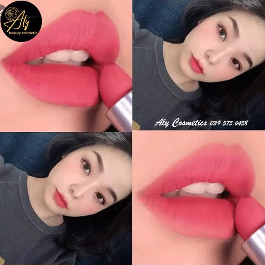 [CAM KẾT 💯] Son MAC Little Tamed 301 Màu hồng hoa đào – Power kiss lipstick 💋