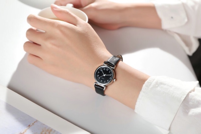 Đồng hồ nữ MSTIANQ dây da size 26mm nhỏ xinh | BigBuy360 - bigbuy360.vn
