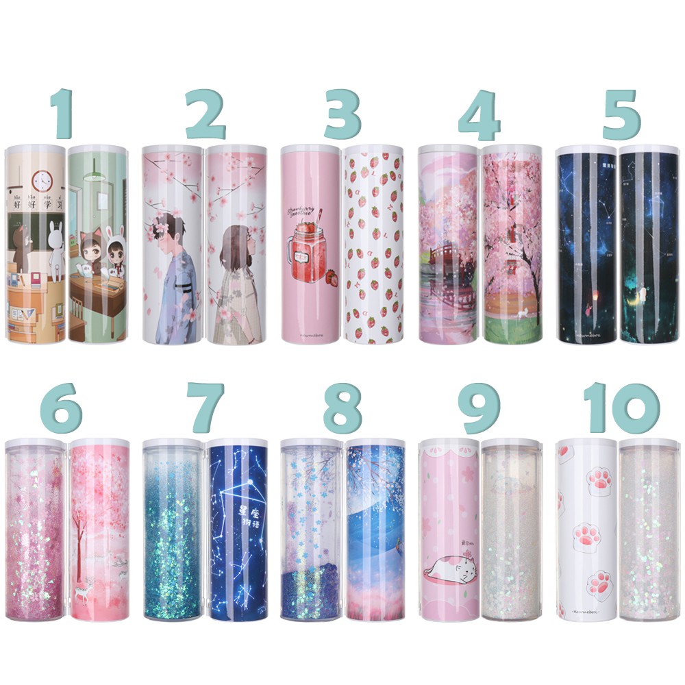 Unique Cylindrical Pen Box