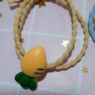 3 Thun Buộc Tóc Cột Tóc Củ Carot