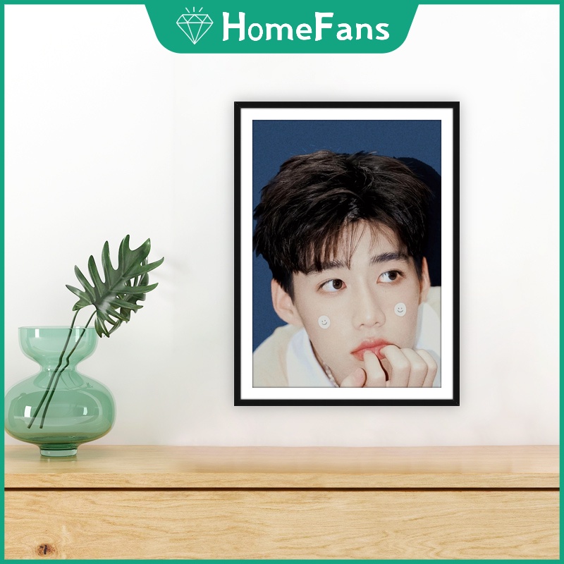 Bộ Tranh Đính Đá 5D Tự Làm 30x40cm/40x50cm Hình Thần Tượng Thái Lan Trang Trí Nhà Cửa