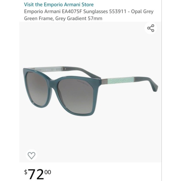 Kính mát nam nữ Armani Emporio xách tay Mỹ