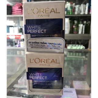 Kem dưỡng trắng da ban ngay l'oreal white perfect - 50ml