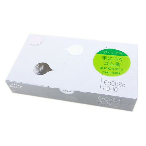 Bao cao su siêu mỏng chống tuột Sagami Exceed 2000 - Nhật Bản