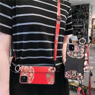 Ốp lưng iphone 11 11 pro 11 pro max China Style Soft TPU (có dây đeo)