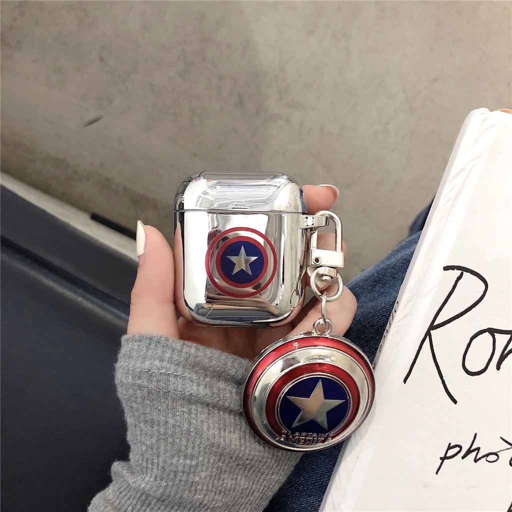 Vỏ silicon hình hoạt hình có dây đeo cho hộp sạc tai nghe Apple AirPods Pro AirPods 1 AirPods 2 | BigBuy360 - bigbuy360.vn