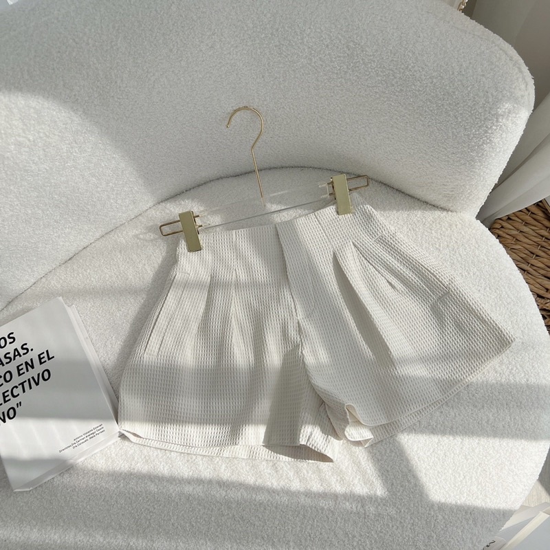 Quần short xếp ly 4 màu