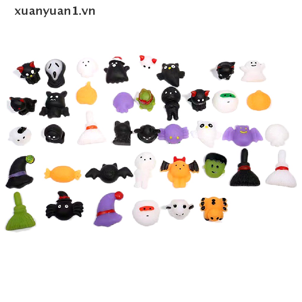 Set 24 Đồ Chơi Bóp Tay Giảm Stress Hình Ma Quỷ