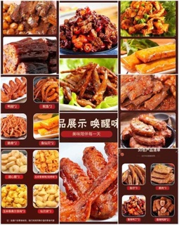 Set ăn vặt 36 món TQ