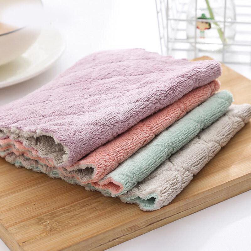 Set 10 Khăn lau 2 mặt đa năng mềm mịn xịn xò | BigBuy360 - bigbuy360.vn