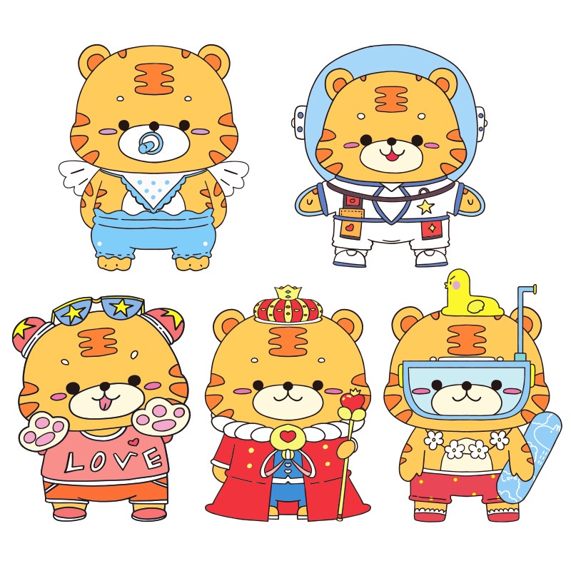 Bao lì xì tết nhâm dần chibi chipi lì xì tết  2022 mới cao cấp 1 chiếc