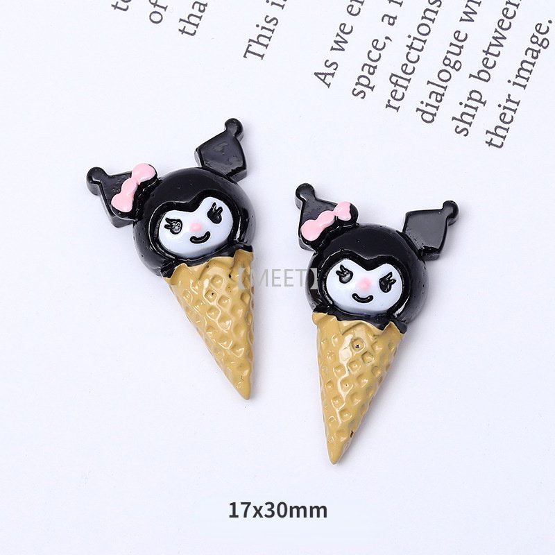 1 Phụ Kiện Hình Mèo Hoạt Hình Tự Làm Trang Sức Thủ Công