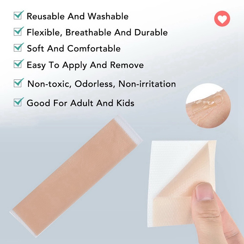 Set 3 Miếng Dán Silicone Hỗ Trợ Giảm Sẹo Mụn Hiệu Quả